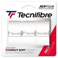 Tecnifibre Contact Pro Soft Overgrip x3 White